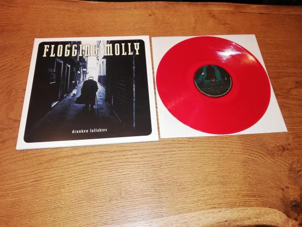 Flogging Molly Drunken Lullabies 2002 SideOneDummy Records 603967132519 Rotes Vinyl Europäische Pressung NM/NM